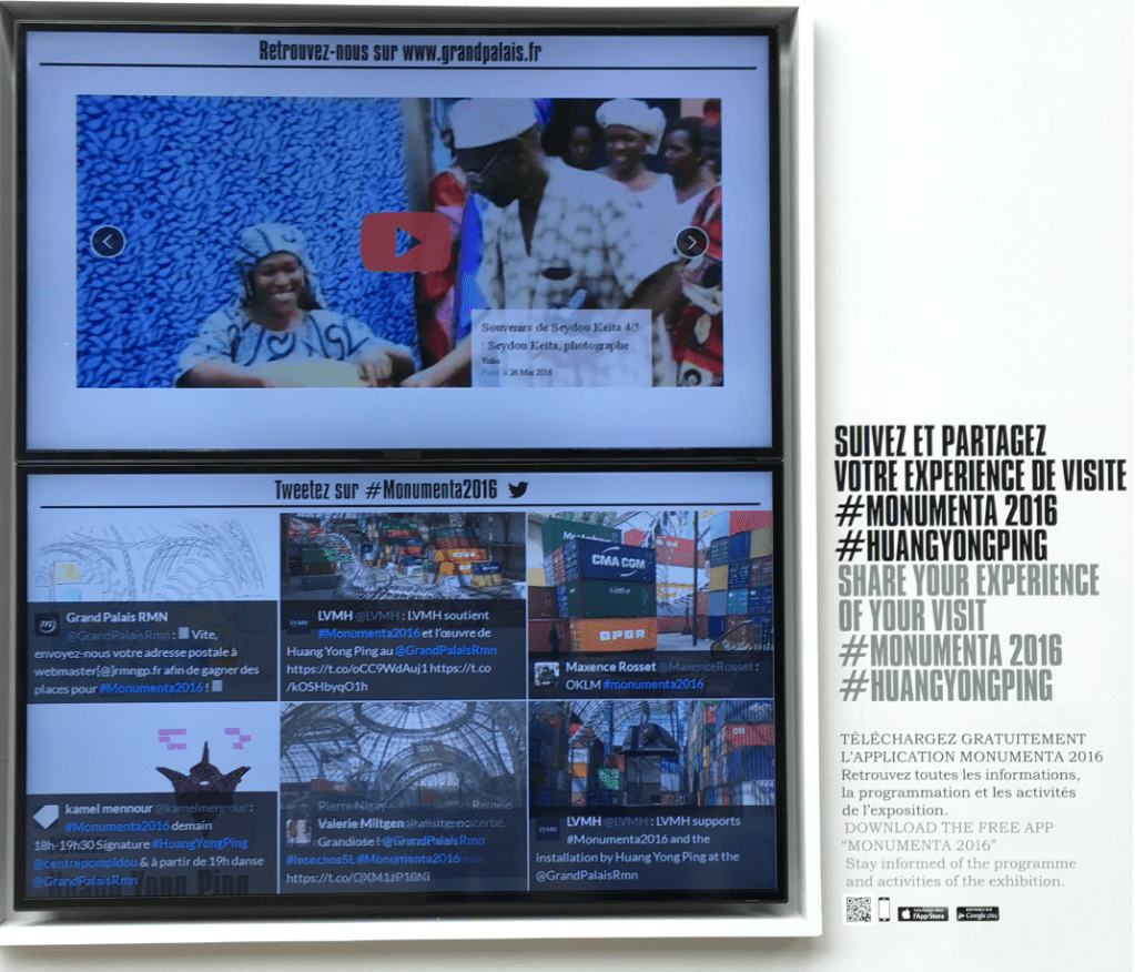 Empires, Monumenta, Nef du Grand Palais, Rmn-GP, 2016, S. Appiotti

Suivez et partagez votre expérience visite 
#monumenta2016
#huangyongping