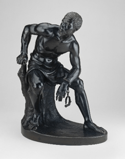 © John Quincy Adams Ward (Sculptor), The Freedman , The Art Institute of Chicago, Modeled 1863, Bronze.