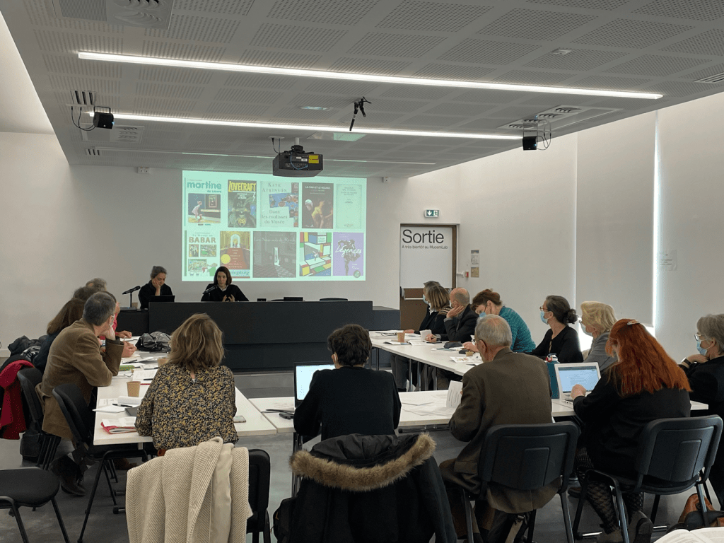 Présentation d’Anne Chassagnol et de Caroline Marie - Photographie Pauline Grison
